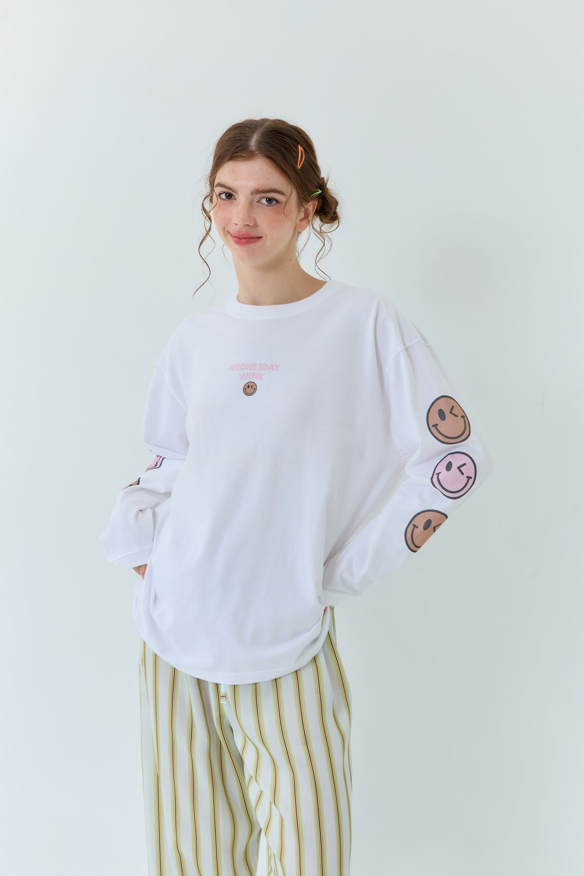 Long Sleeves T-shirt WEDNESDAY