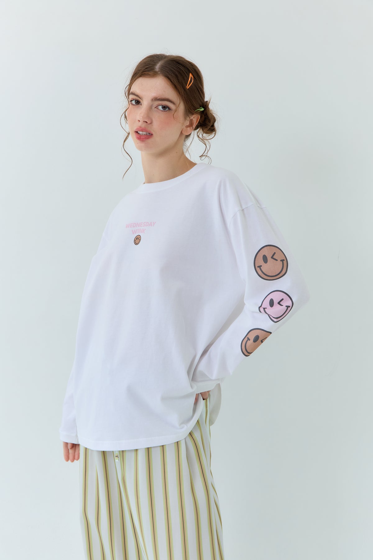 Long Sleeves T-shirt WEDNESDAY