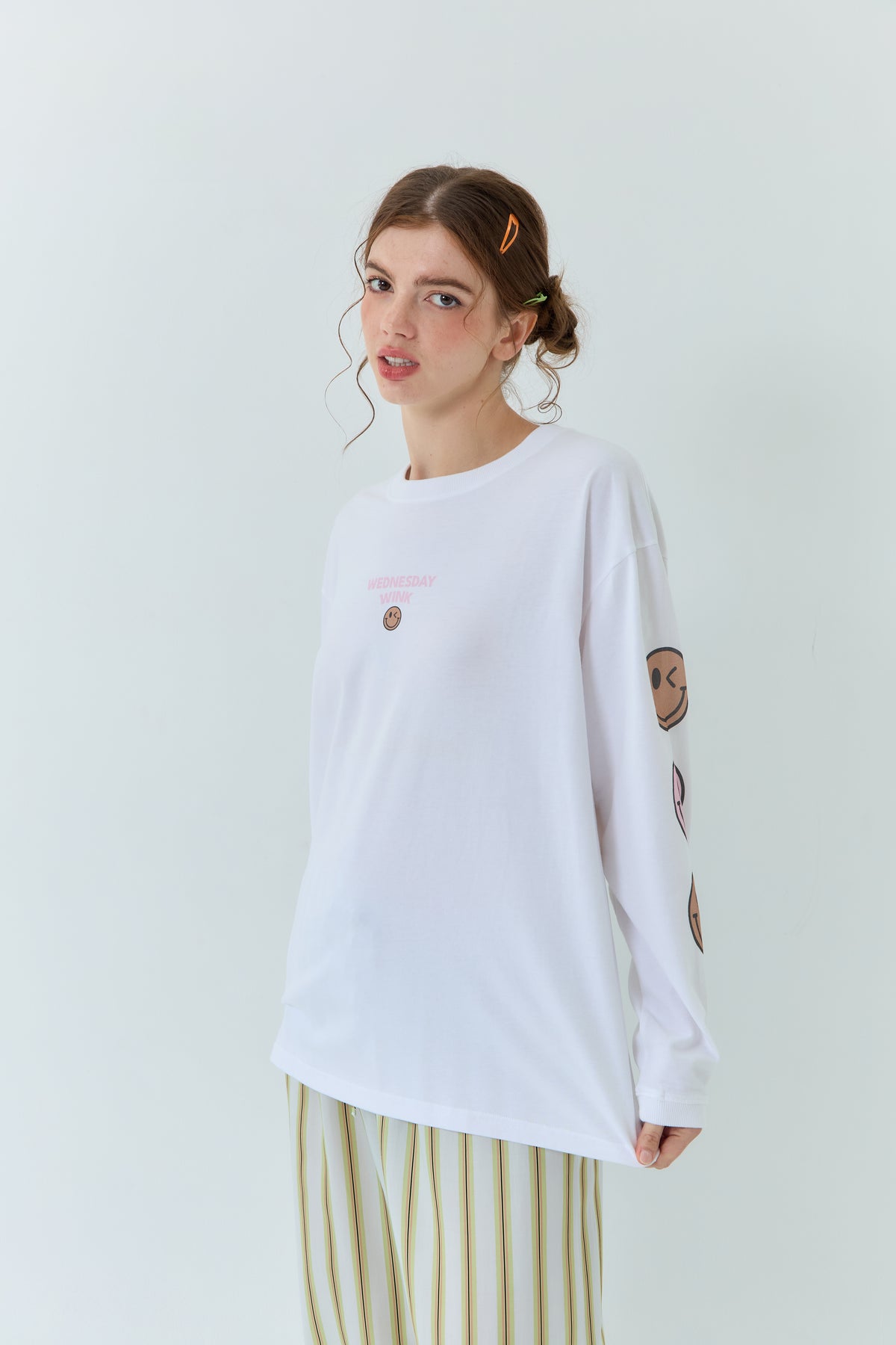 Long Sleeves T-shirt WEDNESDAY