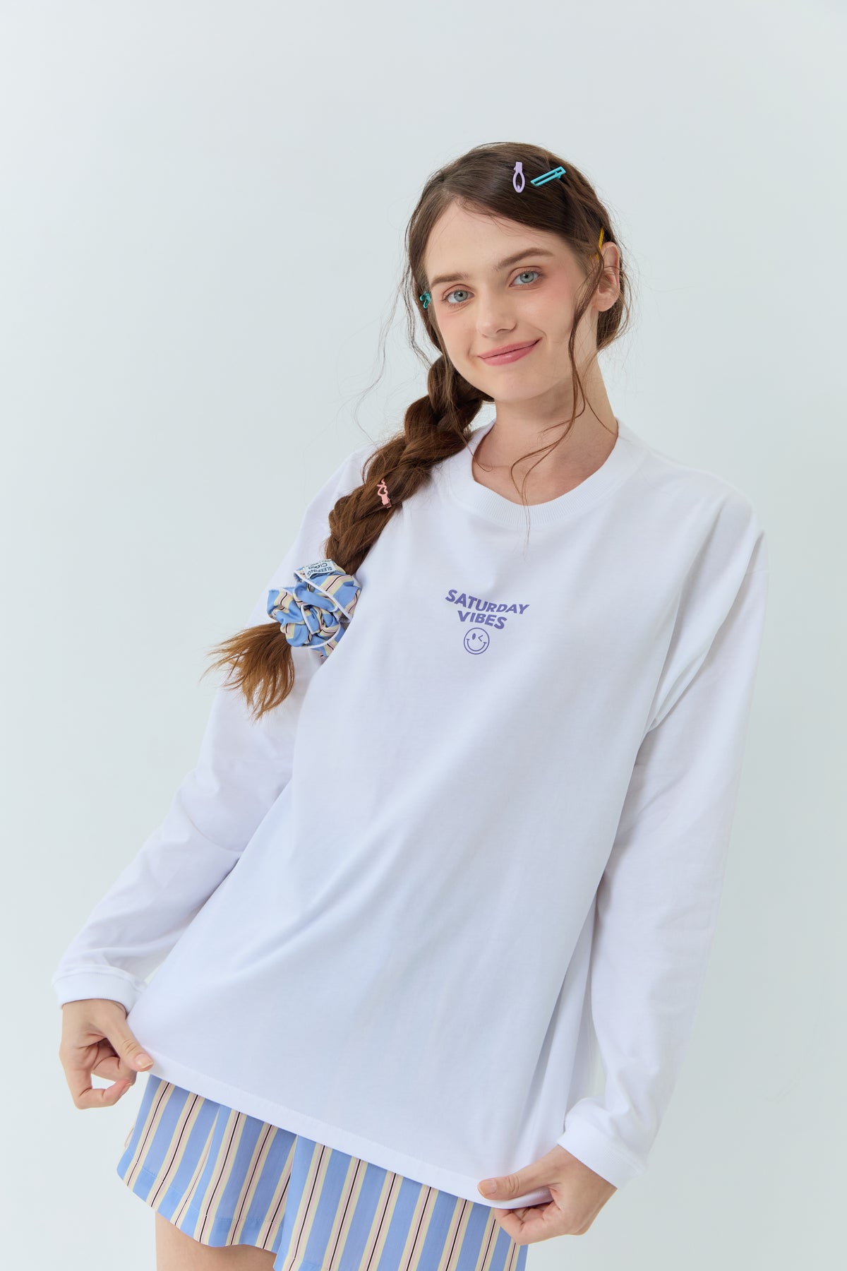 Long Sleeves T-shirt SATURDAY