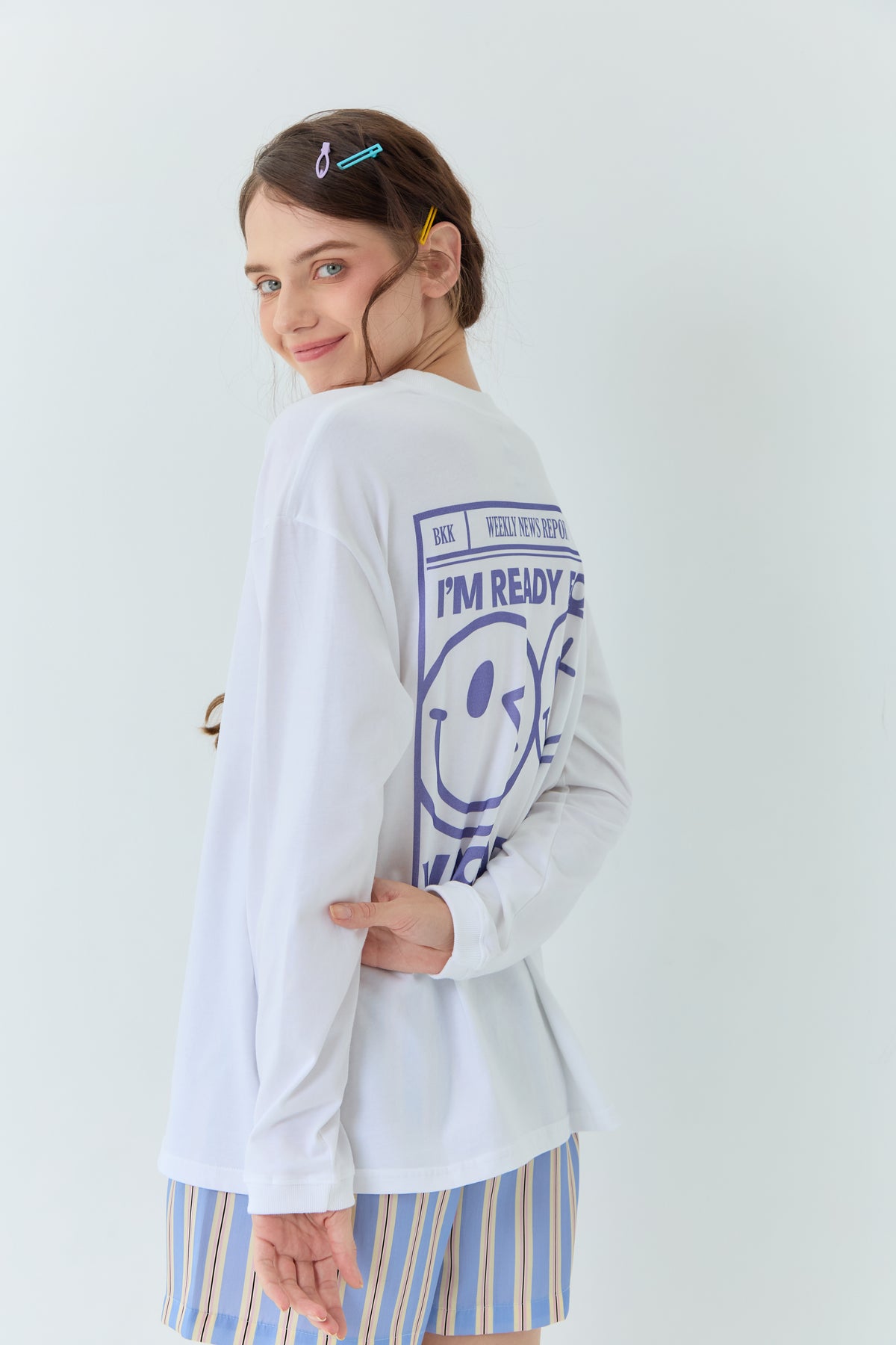 Long Sleeves T-shirt SATURDAY